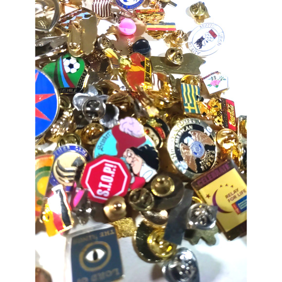 Hat Lapel Pin Pin Backs 1 Pound - Picture 13 of 13